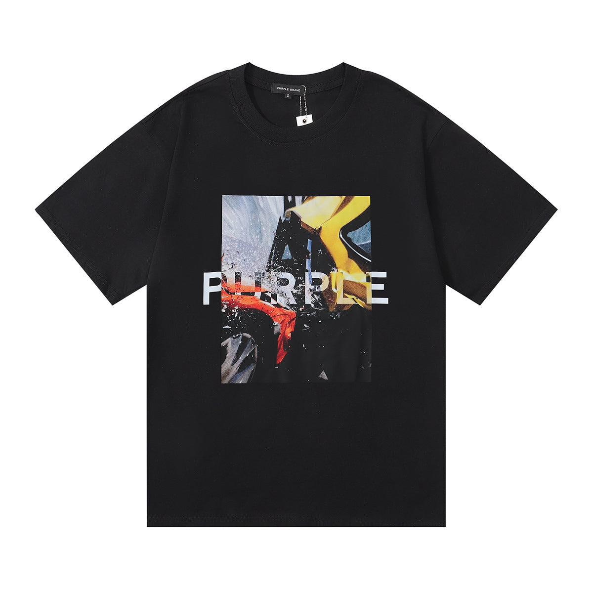 PURPLE  fashion T-shirt