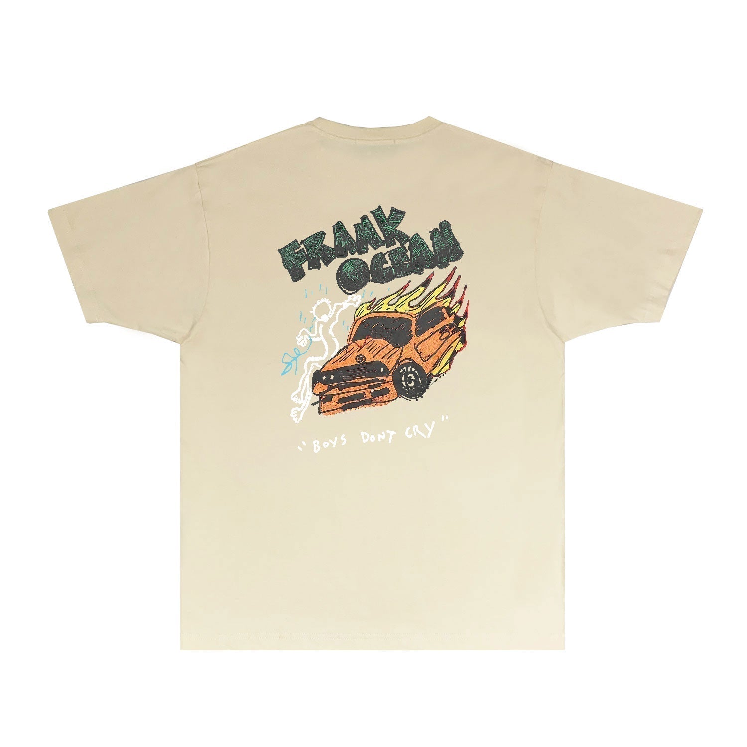 Gallery Dept T Shirt Retro Printed Loose Short-Sleeved Shirt