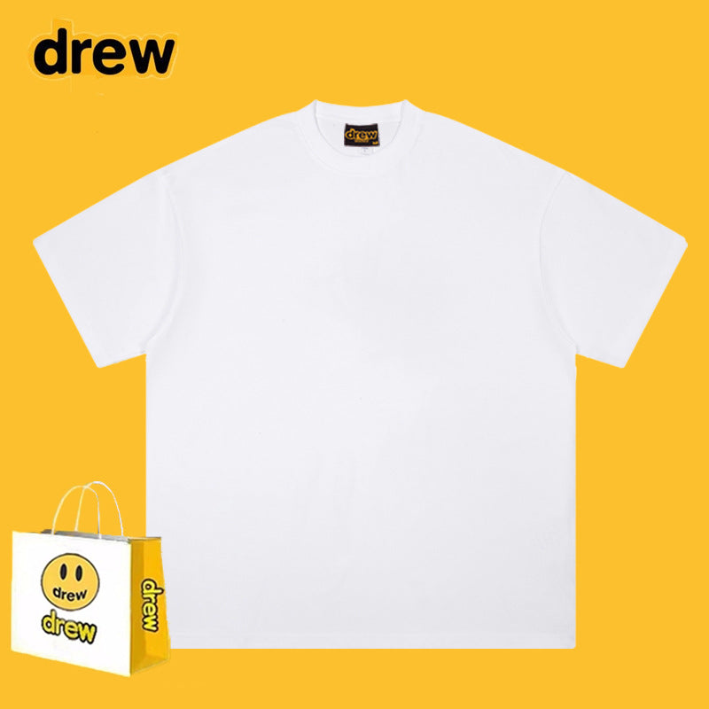 Drew T-shirts Printed Short Sleeve Loose round Neck