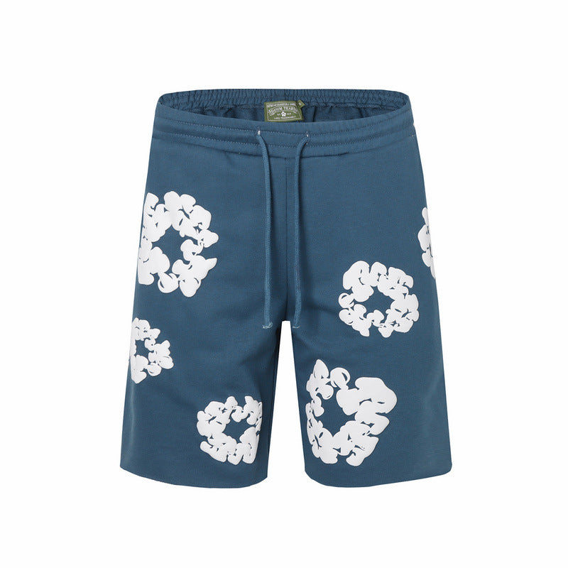 Denim Tears Shorts Foam Loose Casual Shorts