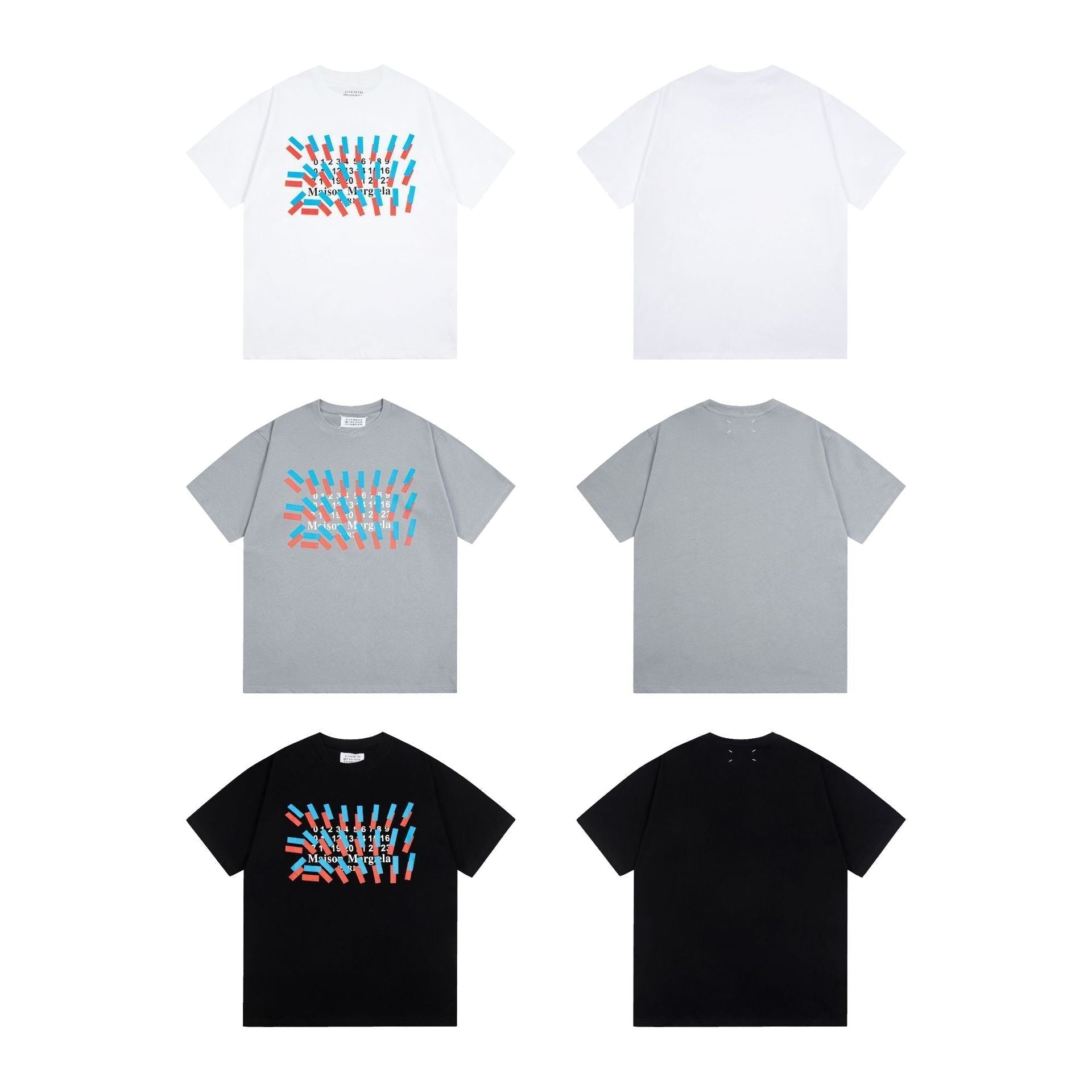 Maison Margiela T-shirt Crew Neck Loose Short Sleeve T-shirt