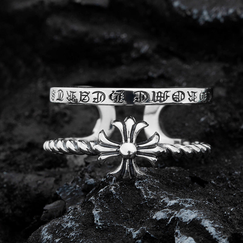Chrome Heart Ring