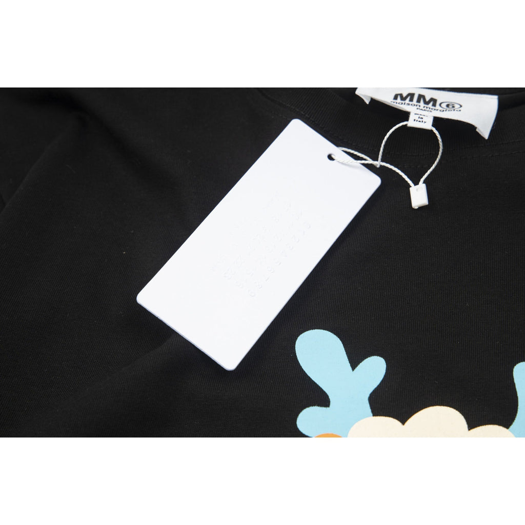 Maison Margiela T-shirt Dragon Print Crew Neck Loose Short Sleeve T-shirt